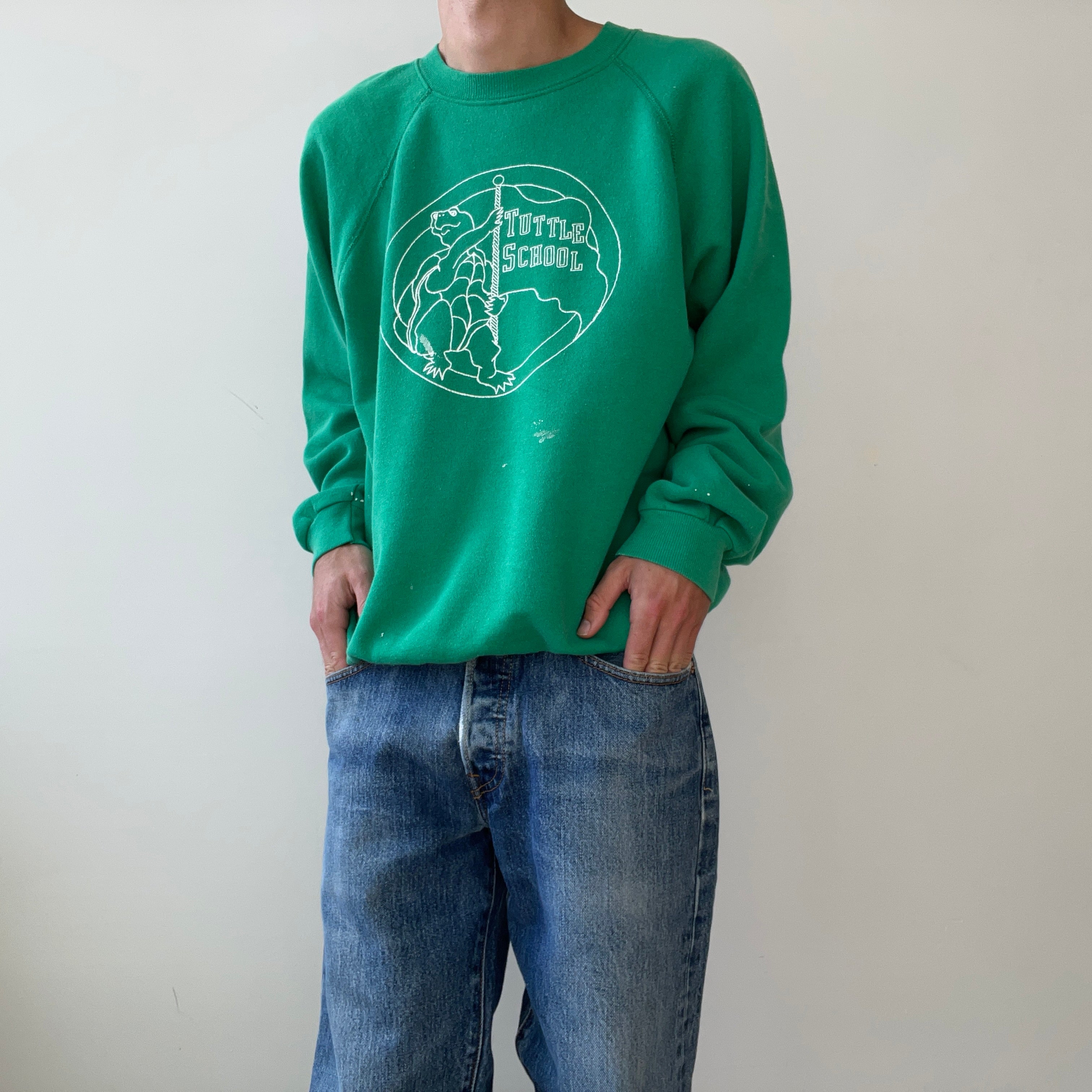 Sweat graphique brouillon