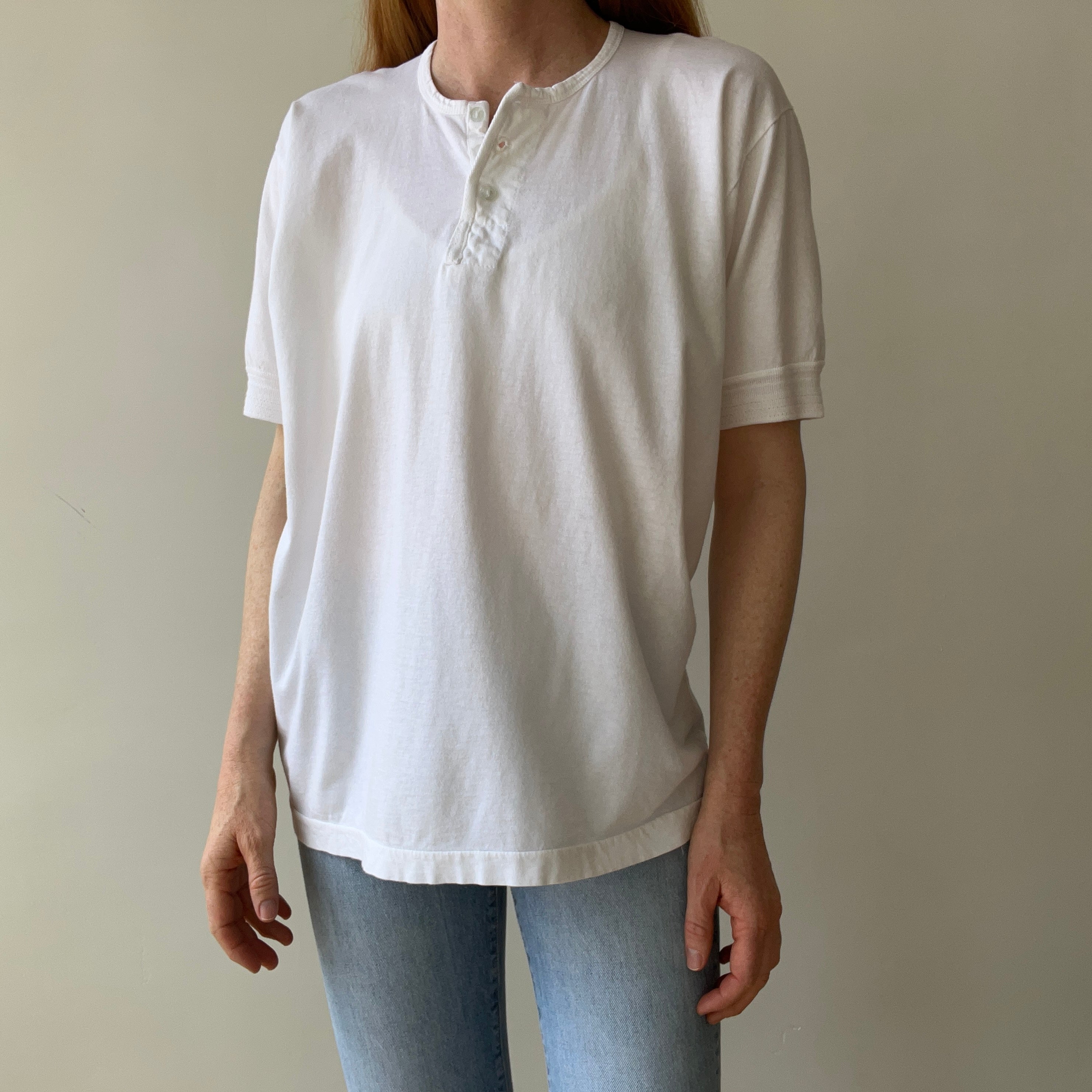 1960's Short Sleeve Henley T-Shirt