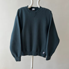 1990's Deep Muted Green Russel Sweatshirt