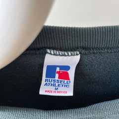 1990's Deep Muted Green Russel Sweatshirt