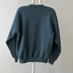 1990's Deep Muted Green Russel Sweatshirt