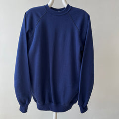 1980's Blue Raglan Sweatshirt