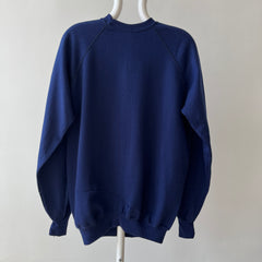 1980's Blue Raglan Sweatshirt