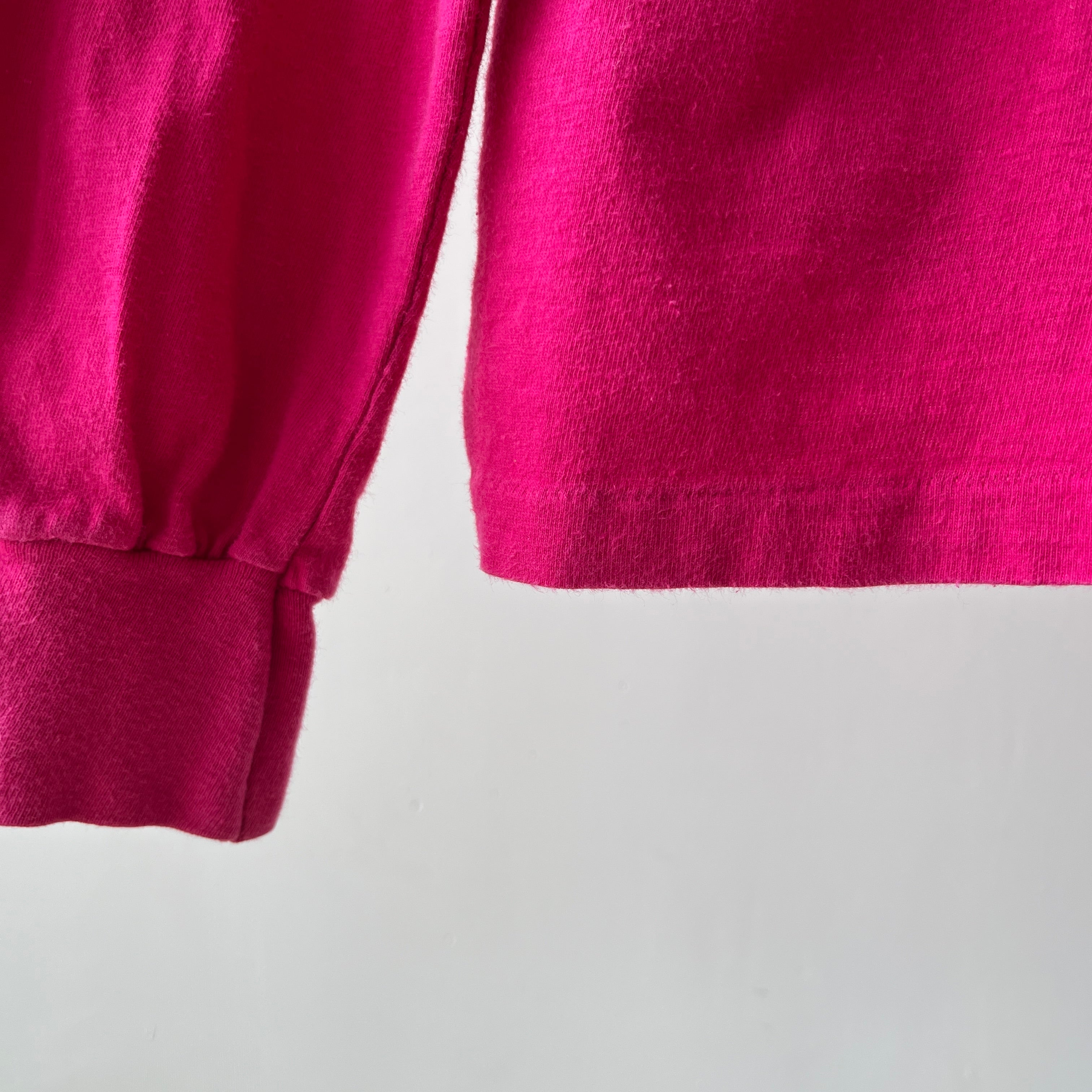 1990's Blank Pink Long Sleeve T-Shirt