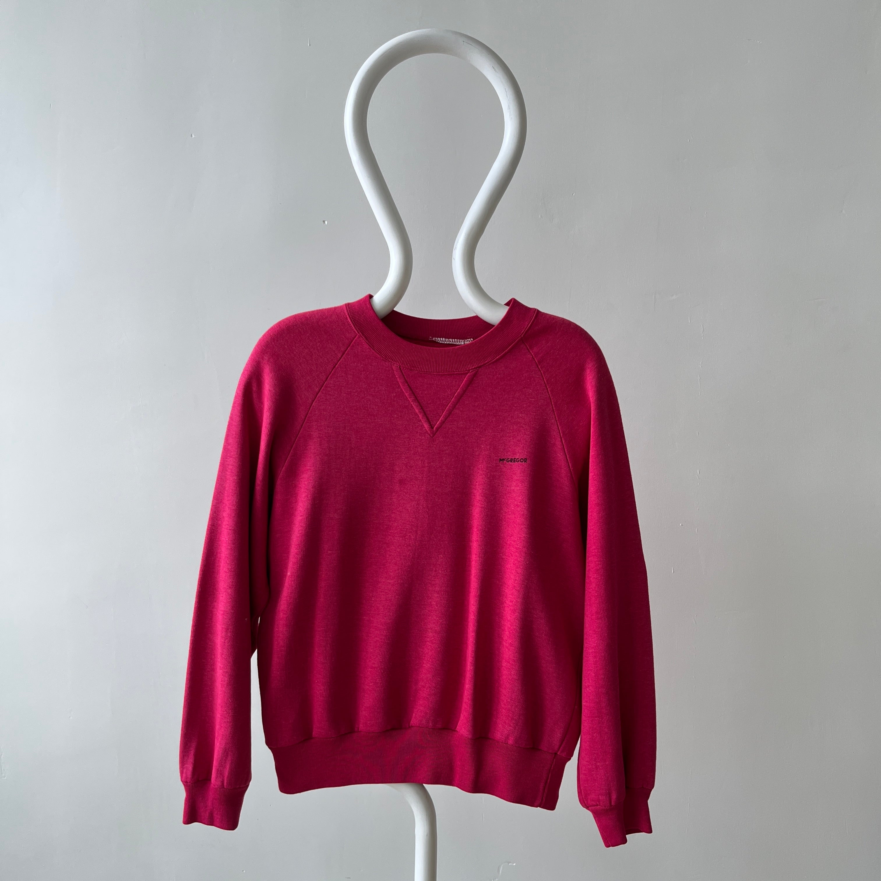 1980's Pink Faded Sweatshirt - McGregor!
