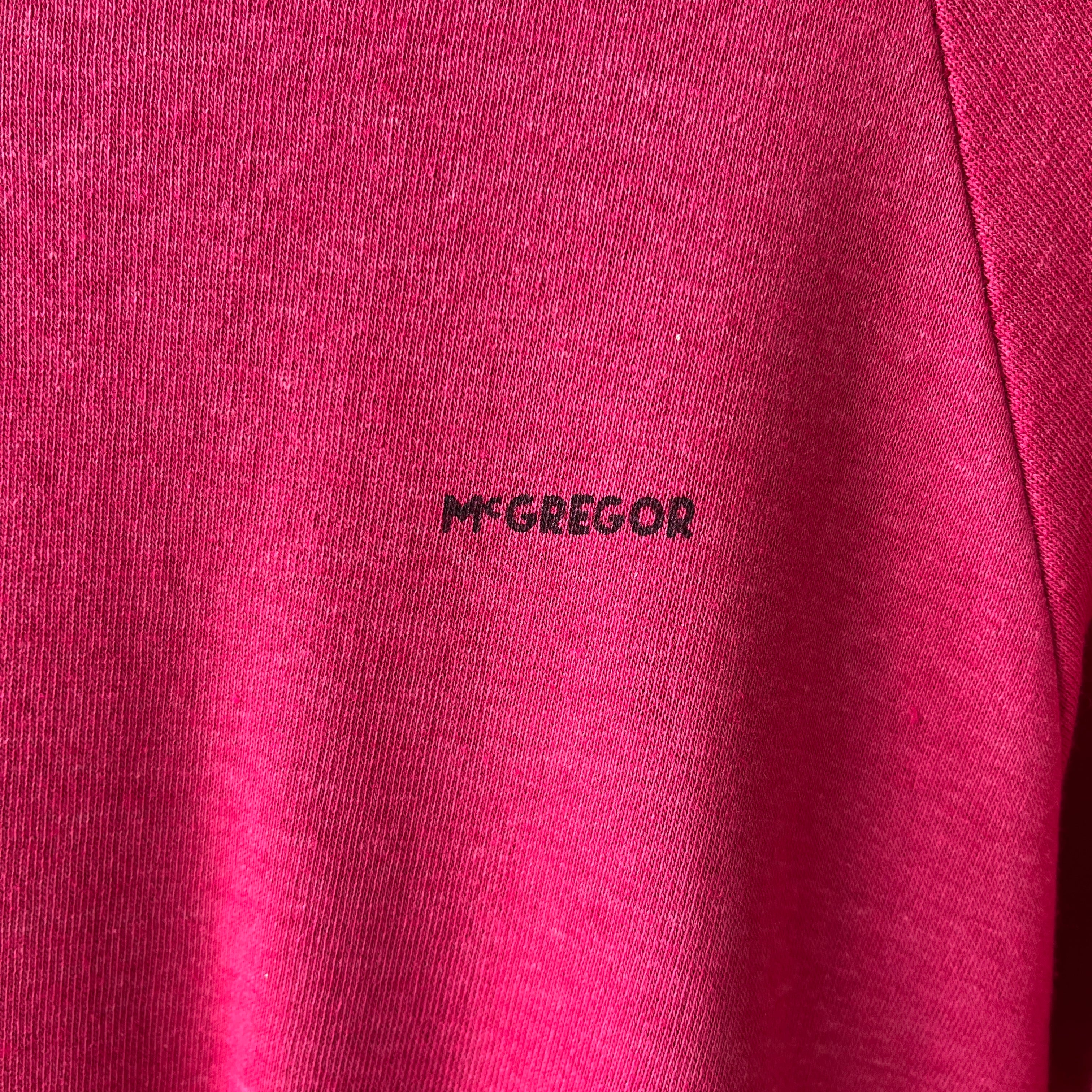 1980's Pink Faded Sweatshirt - McGregor!