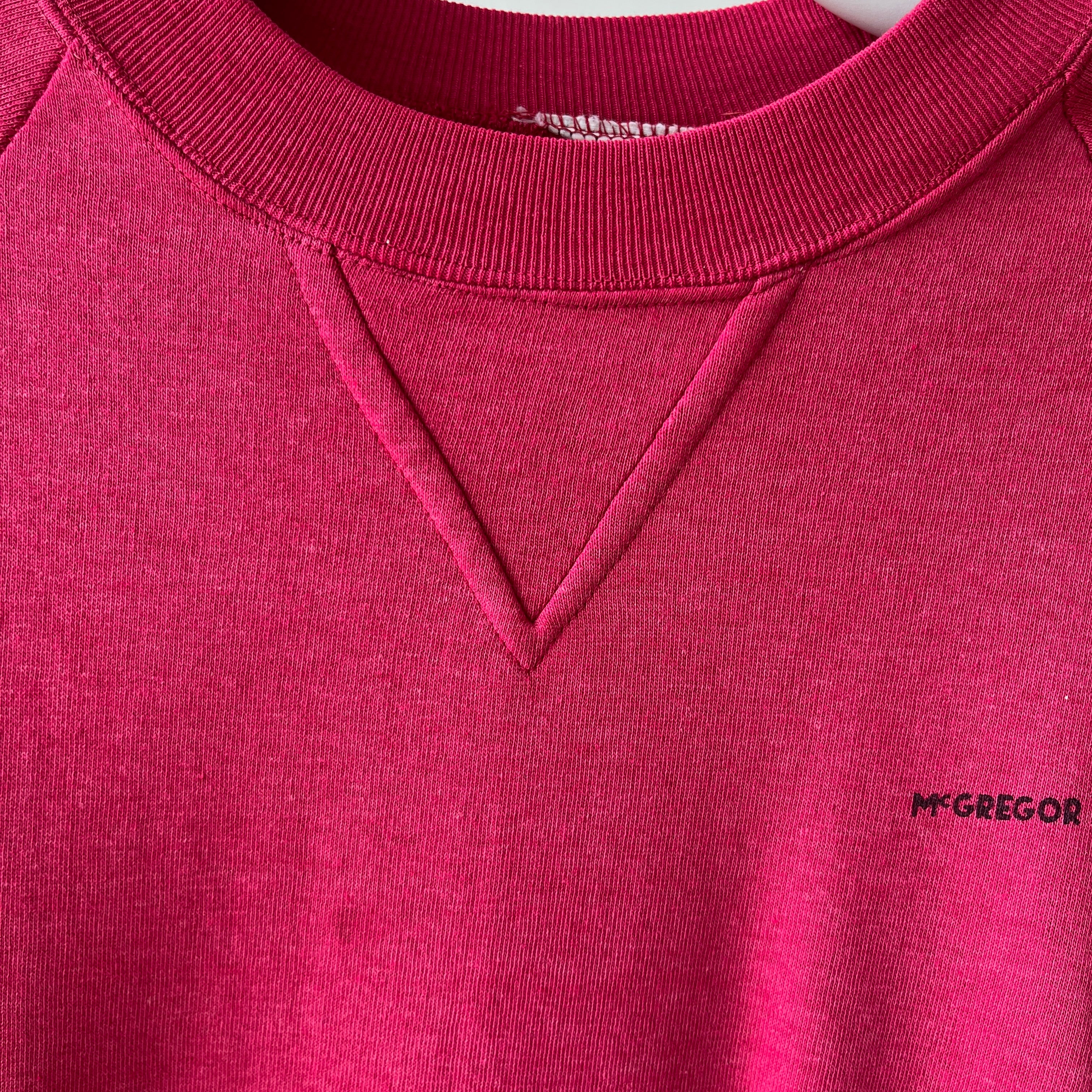 1980's Pink Faded Sweatshirt - McGregor!
