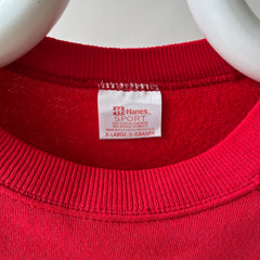 1990's Blank Red Sweatshirt