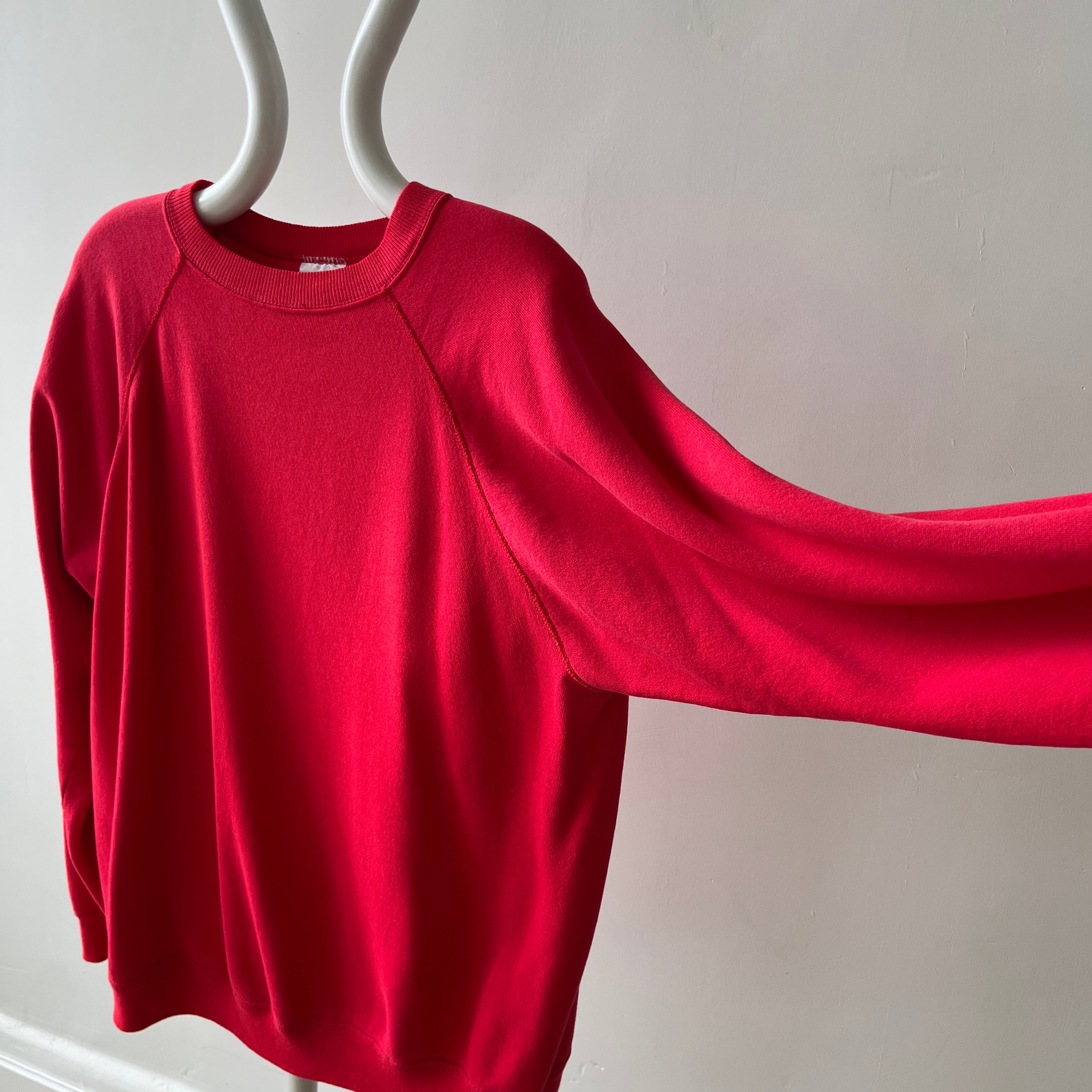 1990's Blank Red Sweatshirt