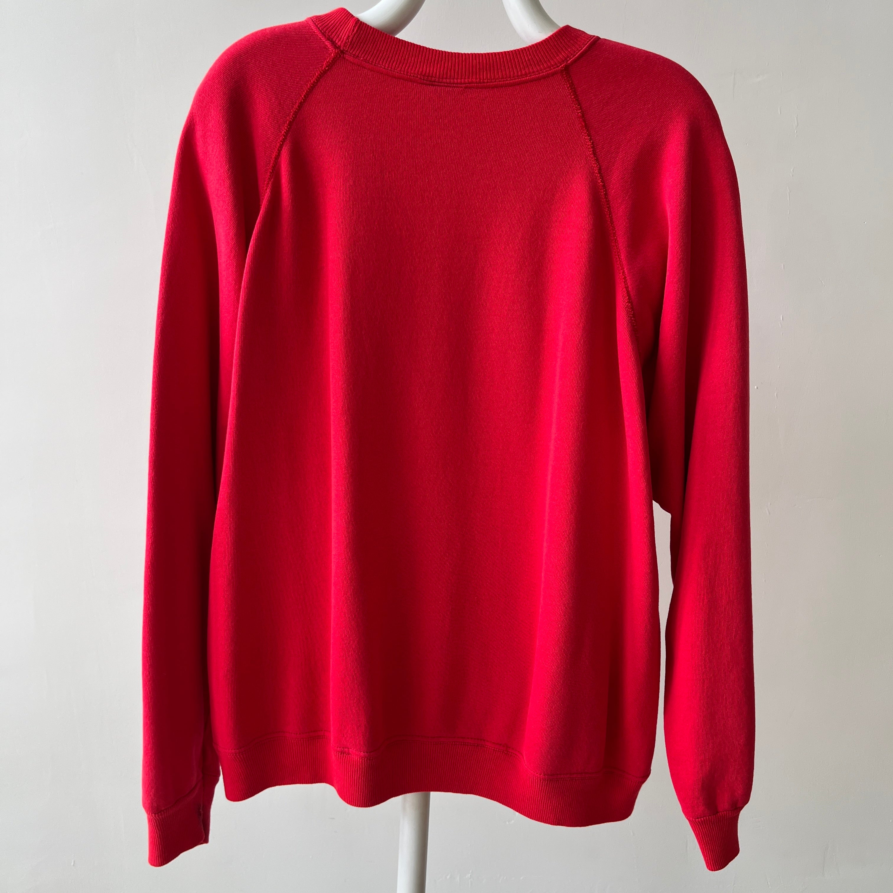 1990's Blank Red Sweatshirt