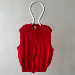 1970's Short Sleeve Zip up Sweatshirt