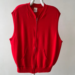 1970's Short Sleeve Zip up Sweatshirt