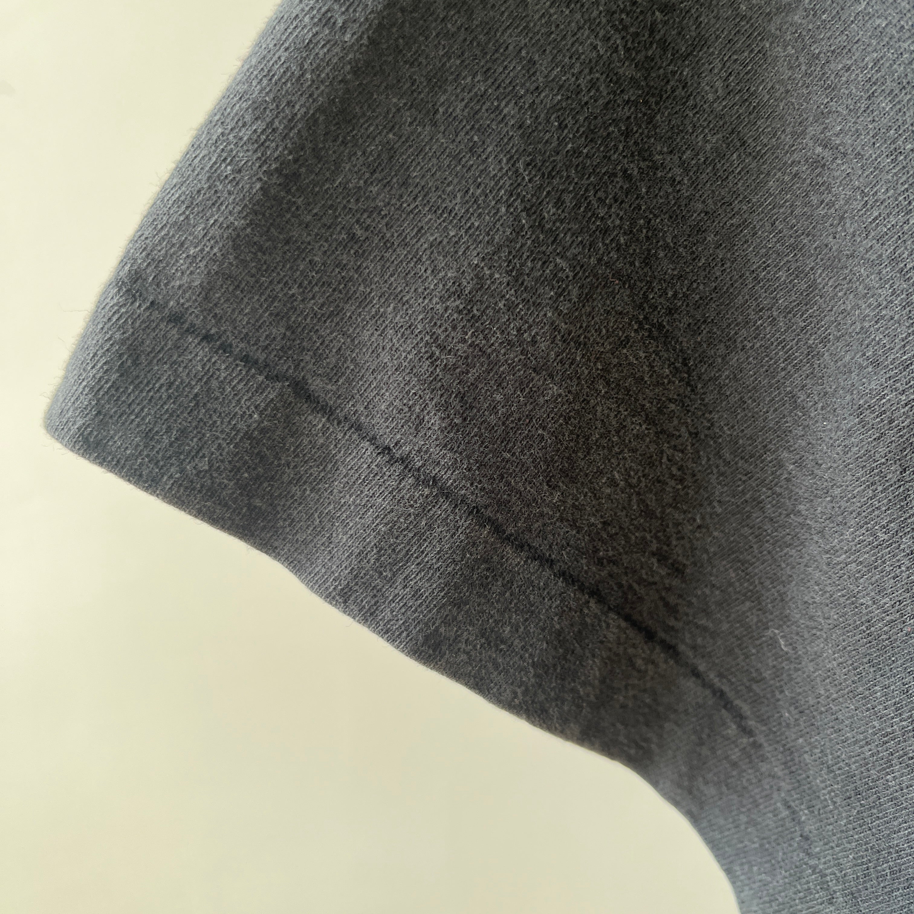 1990s Blank Black Pocket T-Shirt