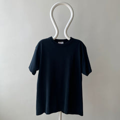 1990s Blank Black T-Shirt