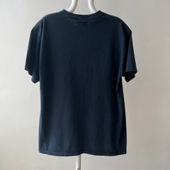 1990s Blank Black T-Shirt