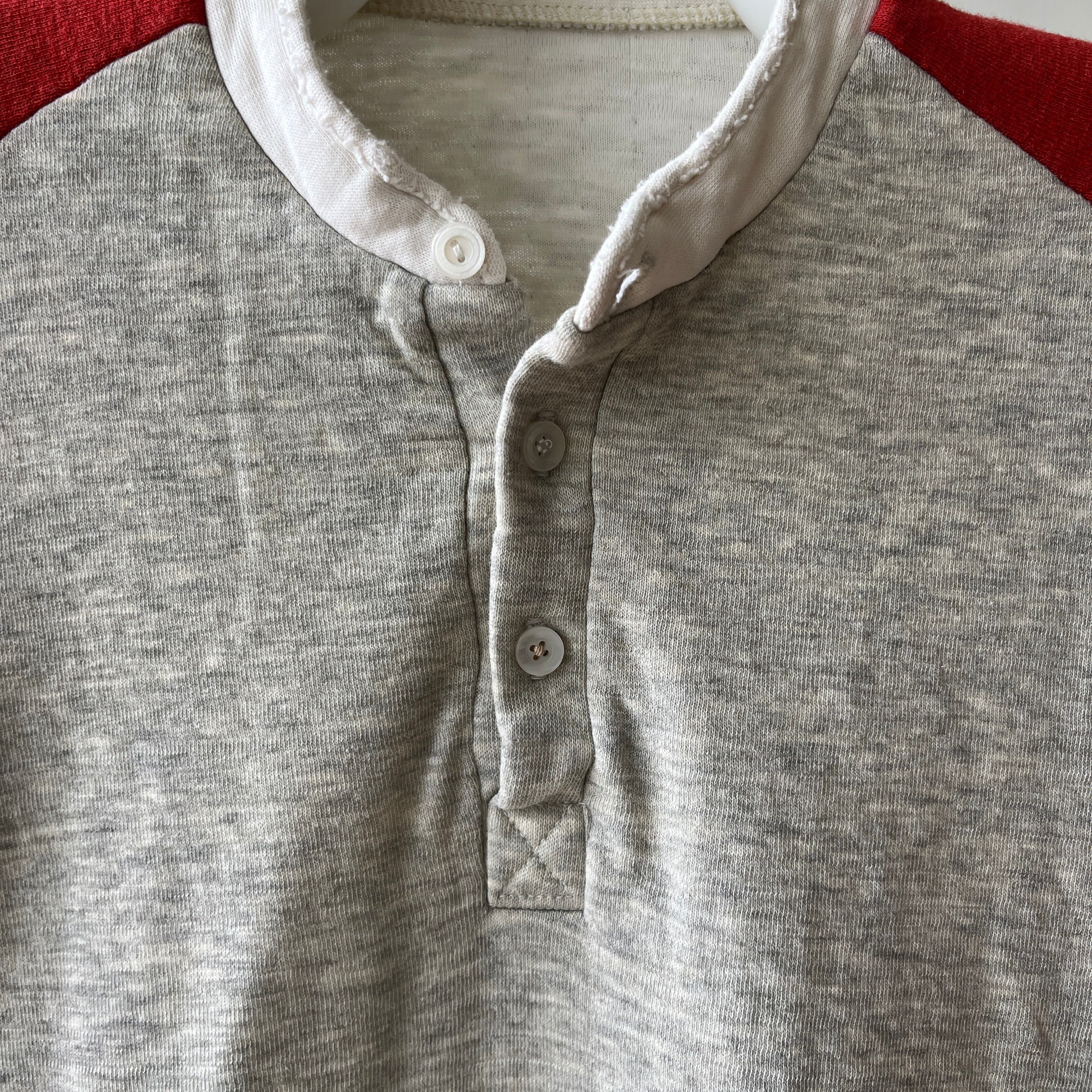 1950's/60's Two-Tone Henley Shirt