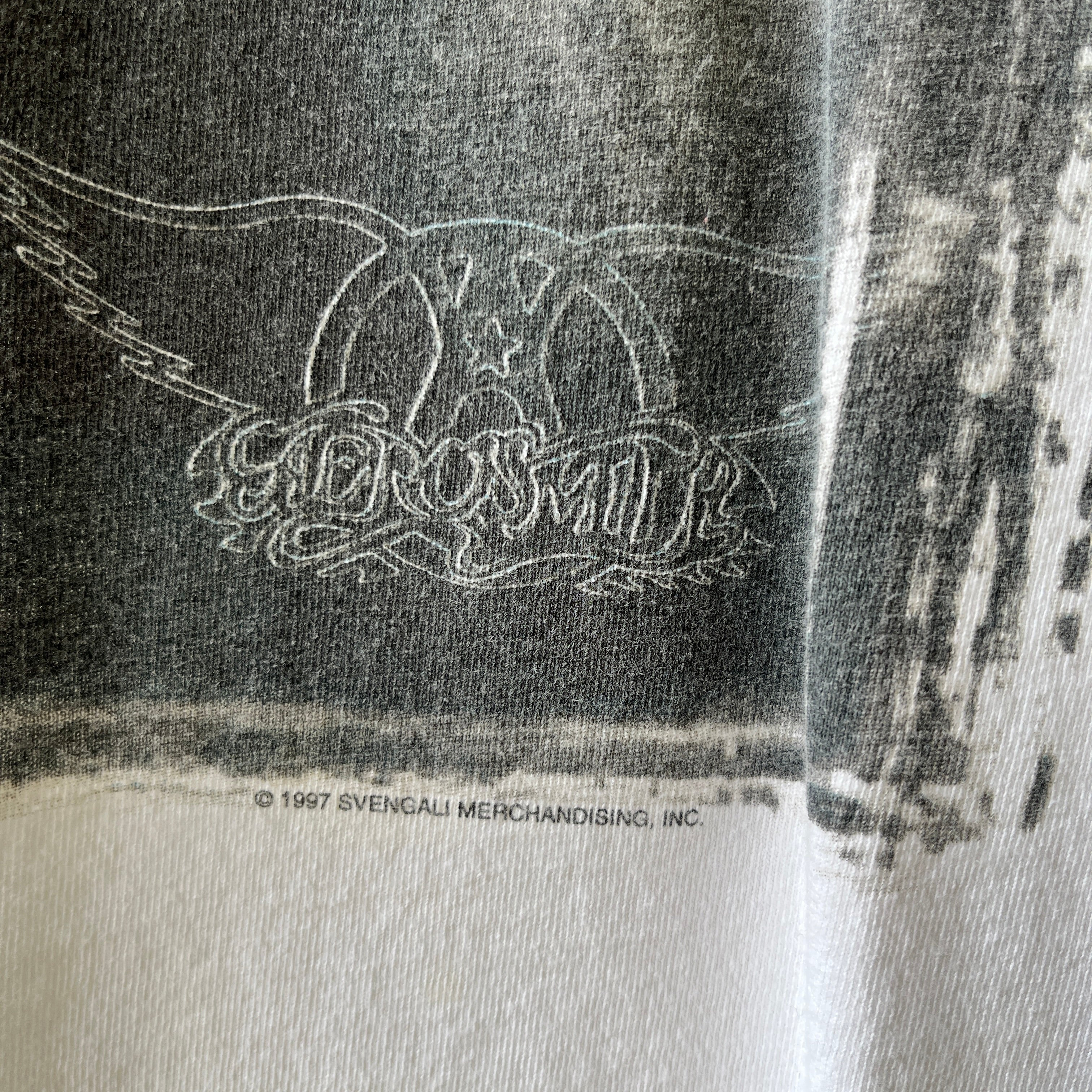 1997 Aerosmith Nine Lives World Tour T-Shirt