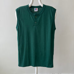 1980s Henley Cut Off T-Shirt
