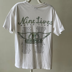 1997 Aerosmith Nine Lives World Tour T-Shirt