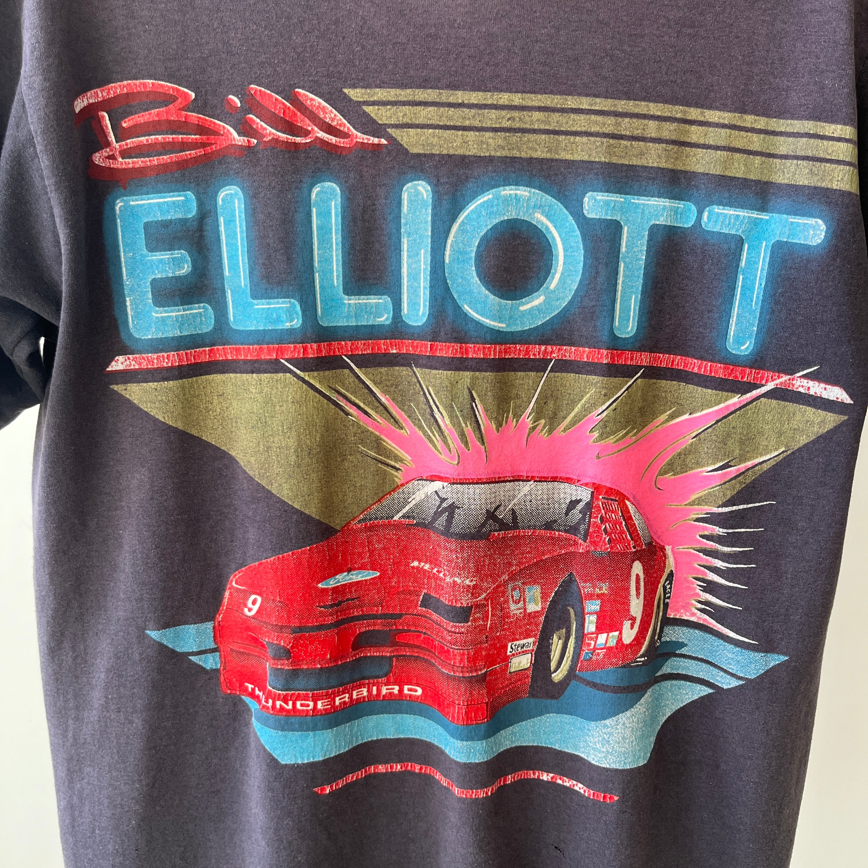 1985ish Bill Elliot NASCAR T-Shirt - EPIC