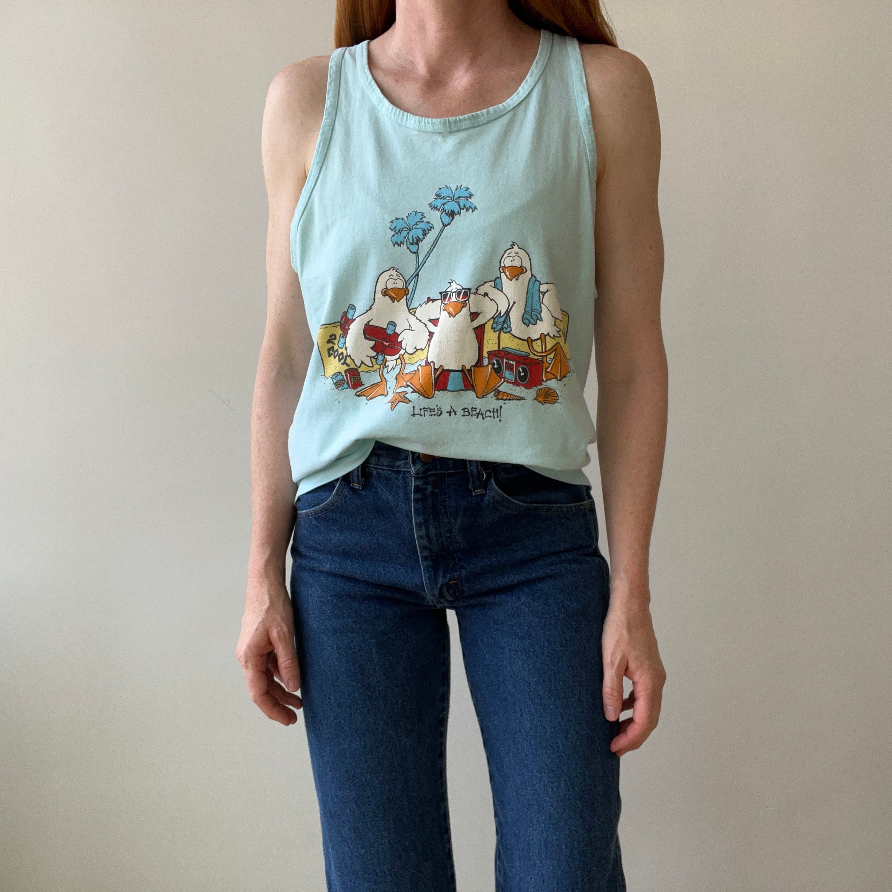 1985 Life's A Beach Tank-Top