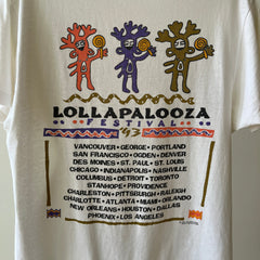 1993 Lollapalooza T-Shirt - !!!!