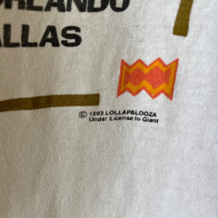 1993 Lollapalooza T-Shirt - !!!!