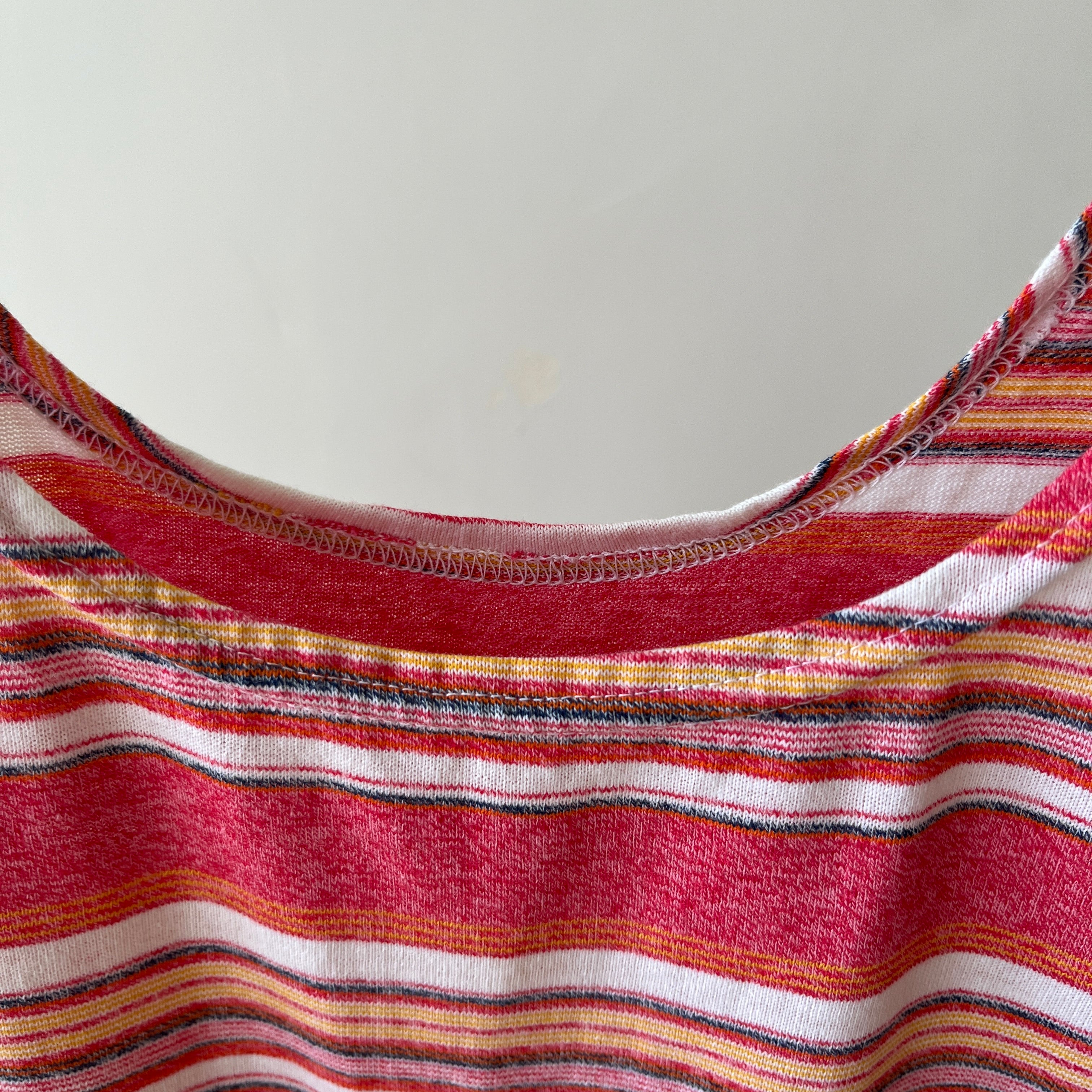 1980s Striped Tank-Top = !!!!