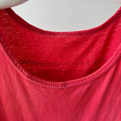 1980 Faded Red Long Beach California Tank-Top - LB Friends, THIS!