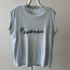 1990s Ft. Lauderdale Muscle T-Shirt - !!!!! So  Soft, Rad Cut