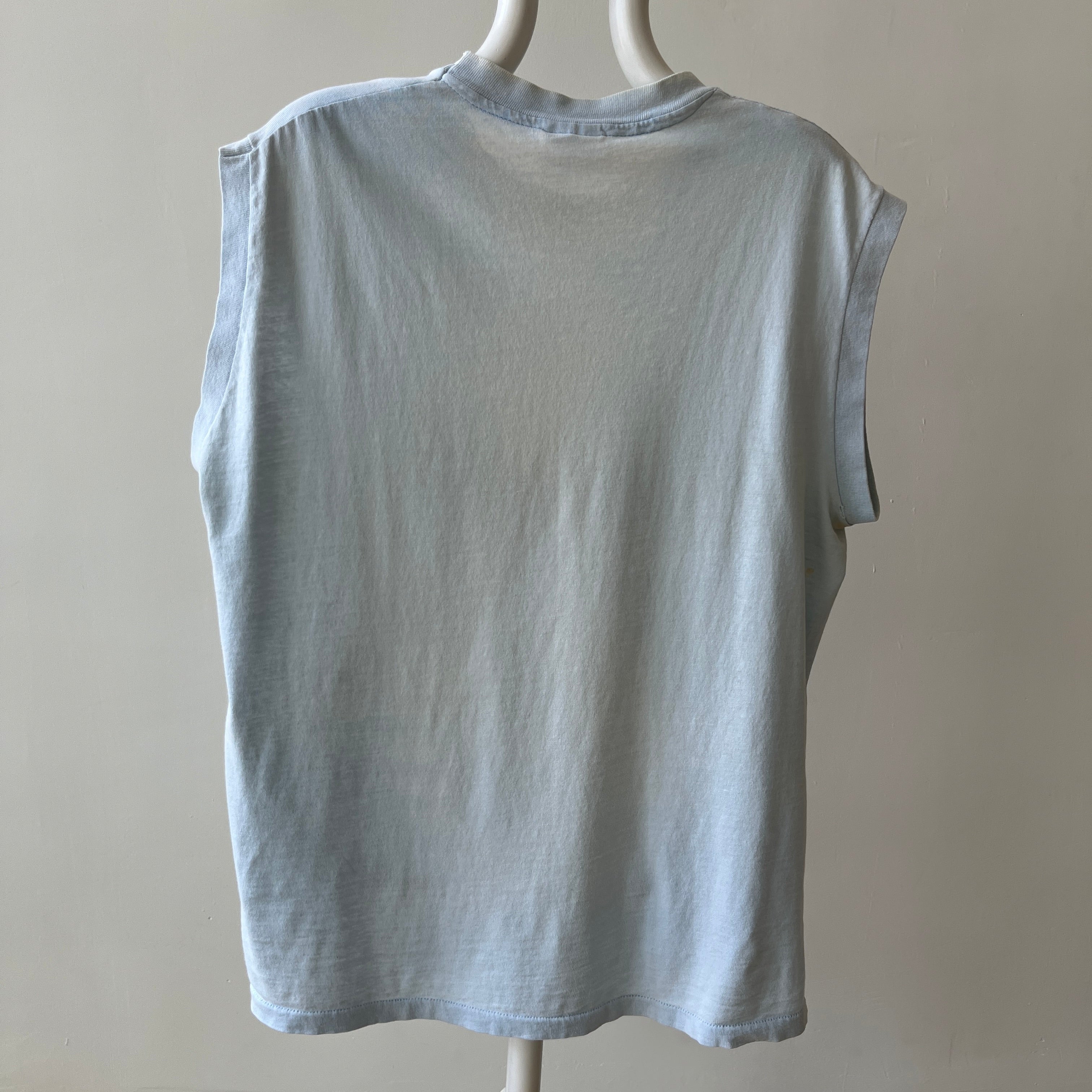 1990s Ft. Lauderdale Muscle T-Shirt - !!!!! So  Soft, Rad Cut