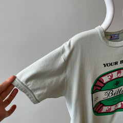 1970s Fiji Bitter Heavyweight Knit Ring Tee - THIS IS RAD