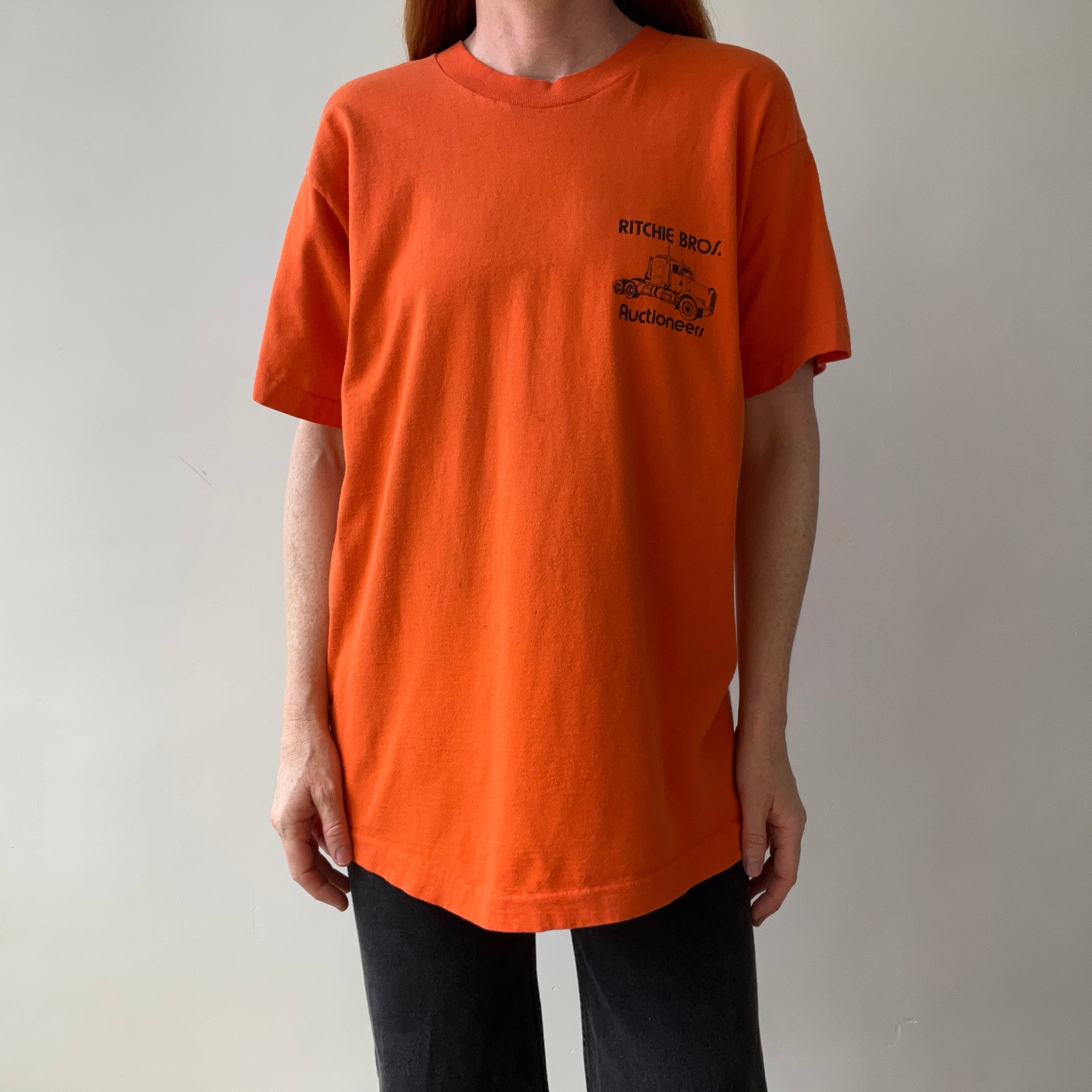 1990s Richie Bros Auctioneering T-Shirt