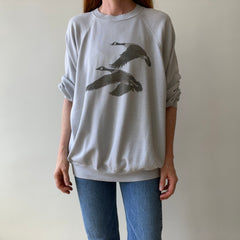 1993 Canada Geese Sweatshirt - Paper Thin + Slouchy