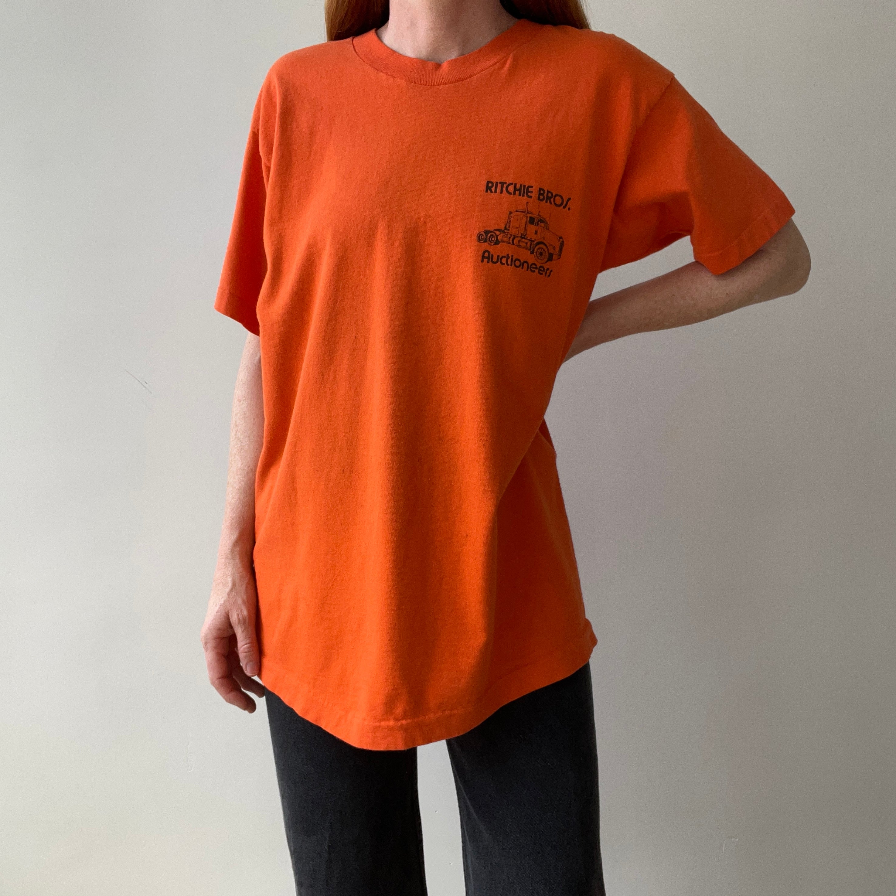 1990s Richie Bros Auctioneering T-Shirt