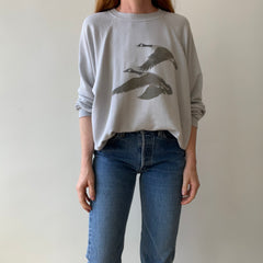 1993 Canada Geese Sweatshirt - Paper Thin + Slouchy