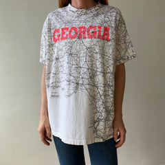 1991 All Over Print Georgia T Shirt