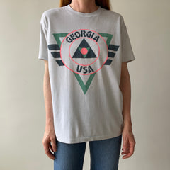 1980s Georgia T-Shirt - So Cool and So (Faintly) Stained