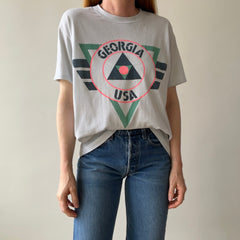 1980s Georgia T-Shirt - So Cool and So (Faintly) Stained