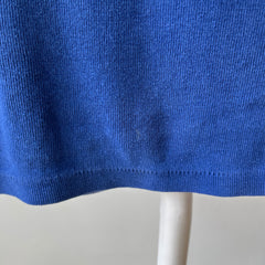 1990s Fitted Blue Gap Henley Long Sleeve