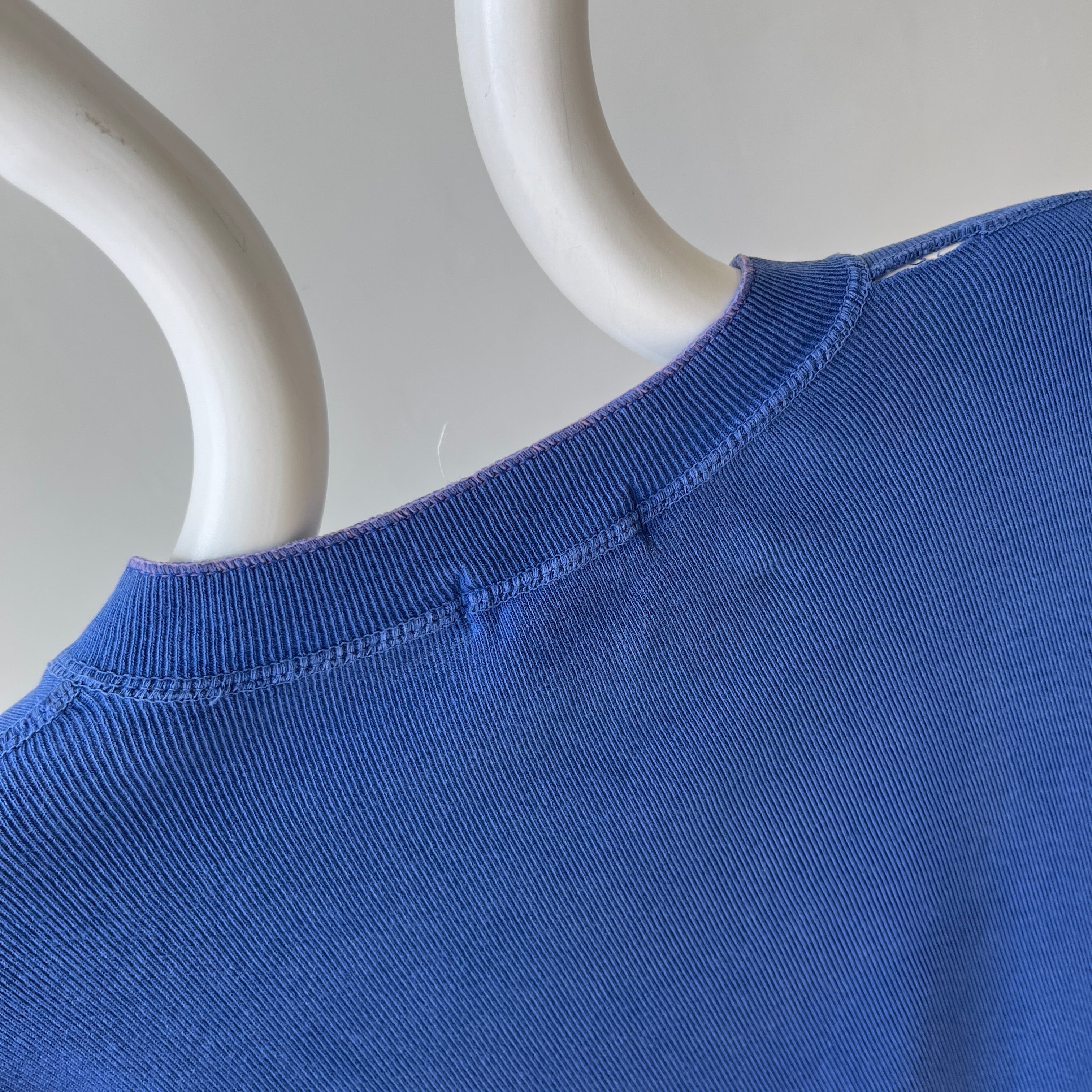 1990s Fitted Blue Gap Henley Long Sleeve