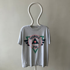1980s Georgia T-Shirt - So Cool and So (Faintly) Stained