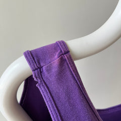 1980/90s Perfectly Purple Cotton Tank by FOTL - Single Stitch