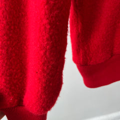 1970s MADE IN ITALY Fila 1/4 Zip Sweater with Mending - ORIGINAL FILA OMG