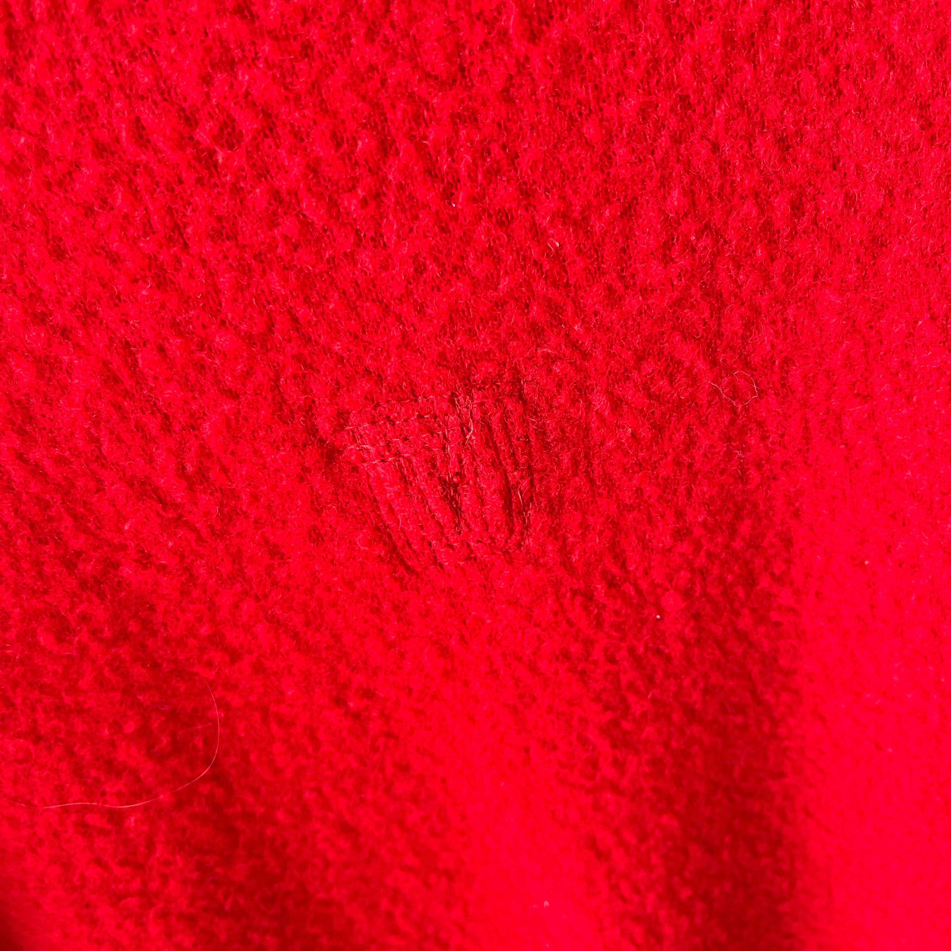 1970s MADE IN ITALY Fila 1/4 Zip Sweater with Mending - ORIGINAL FILA OMG