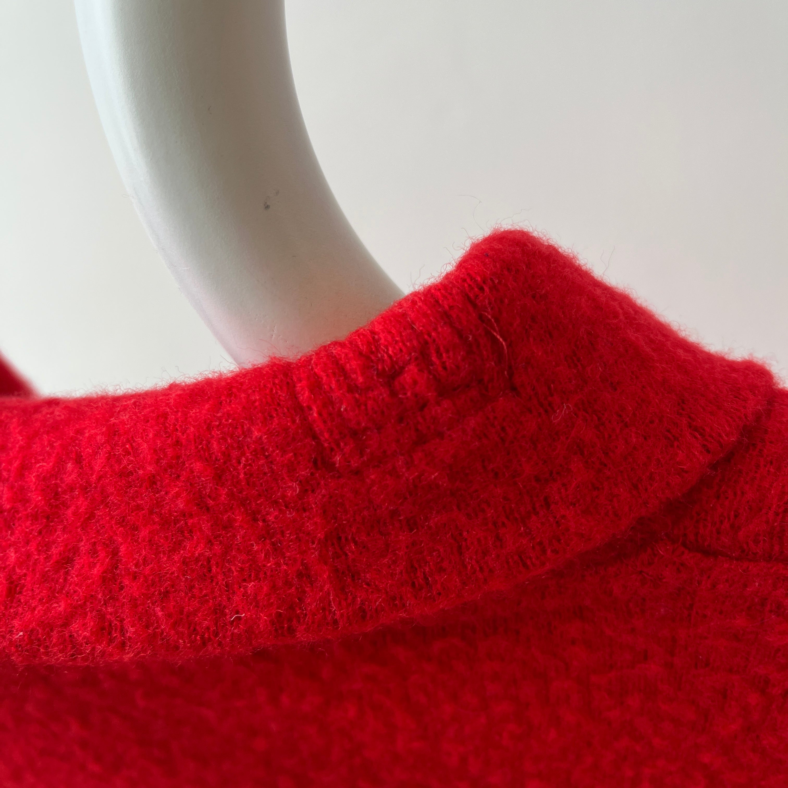 1970s MADE IN ITALY Fila 1/4 Zip Sweater with Mending - ORIGINAL FILA OMG