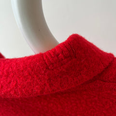 1970s MADE IN ITALY Fila 1/4 Zip Sweater with Mending - ORIGINAL FILA OMG