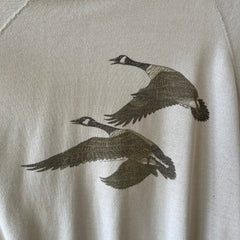 1993 Canada Geese Sweatshirt - Paper Thin + Slouchy