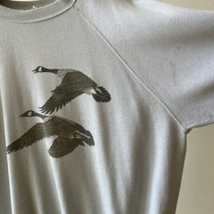1993 Canada Geese Sweatshirt - Paper Thin + Slouchy