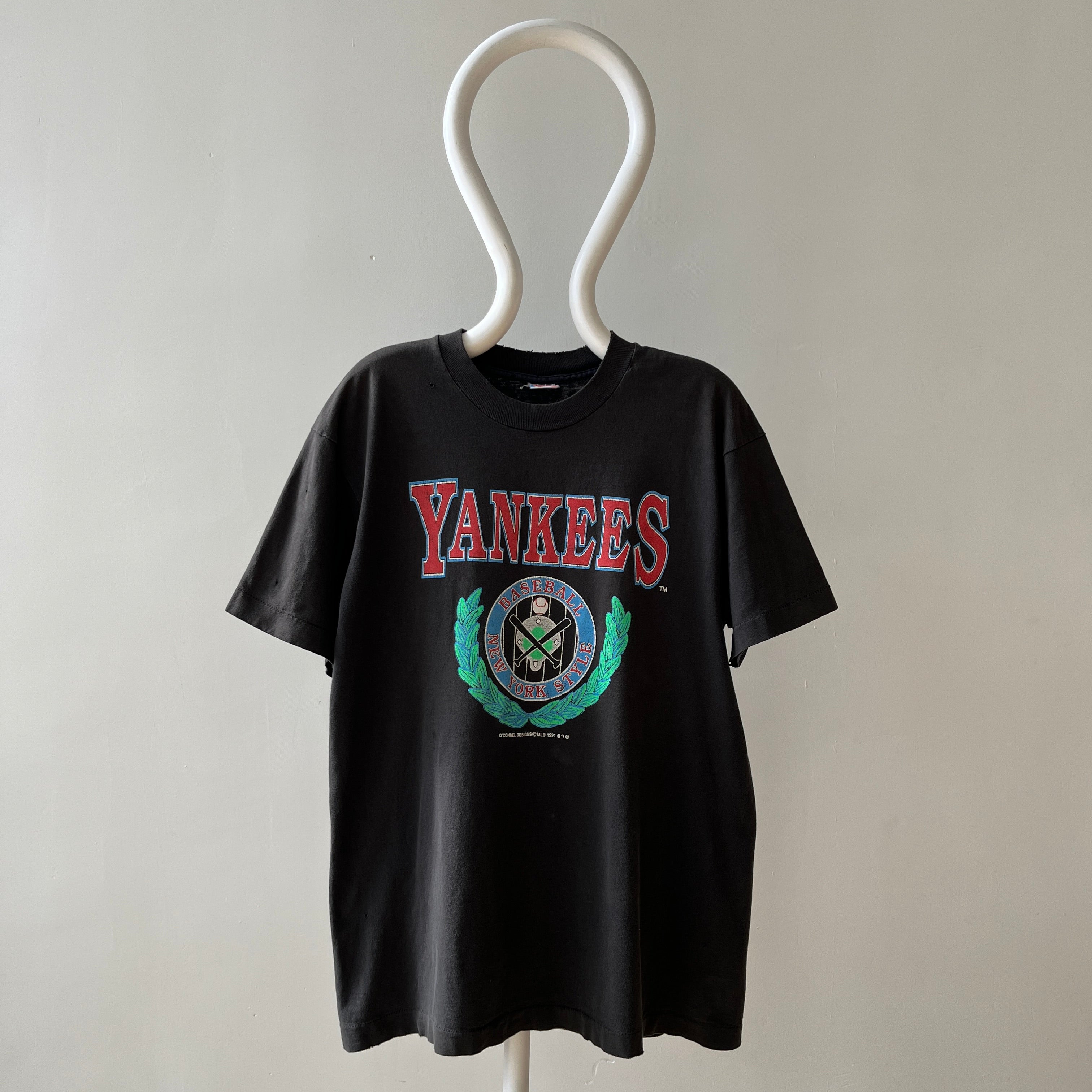 1991 New York Yankees Baseball T Shirt